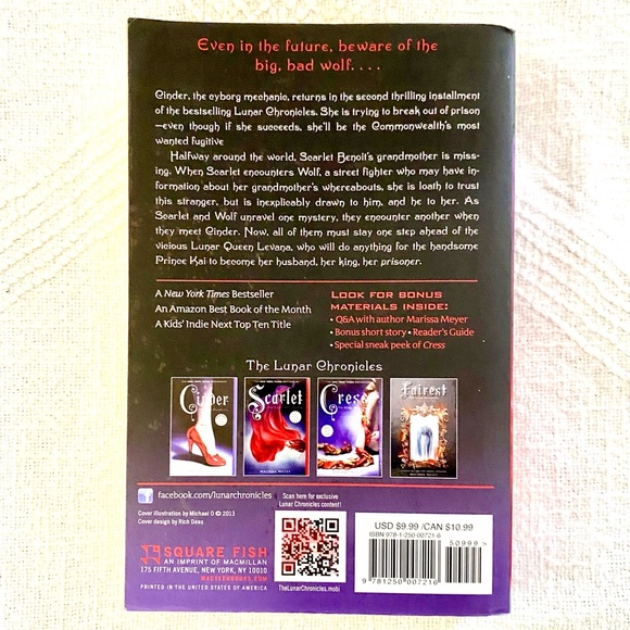 Scarlet - The Lunar Chronicles Book 2 - Picture 9 of 12